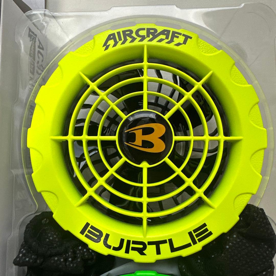 限定品 バートル ファン アシンメトリー イエロー　ライム AC371 ❷