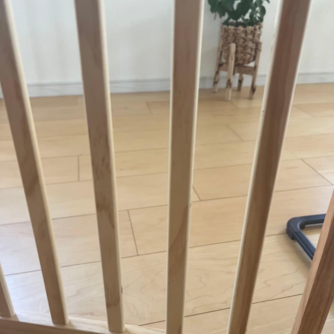 日本育児 おくだけとおせんぼ 木製 スマートワイド Woody (ウッディ)