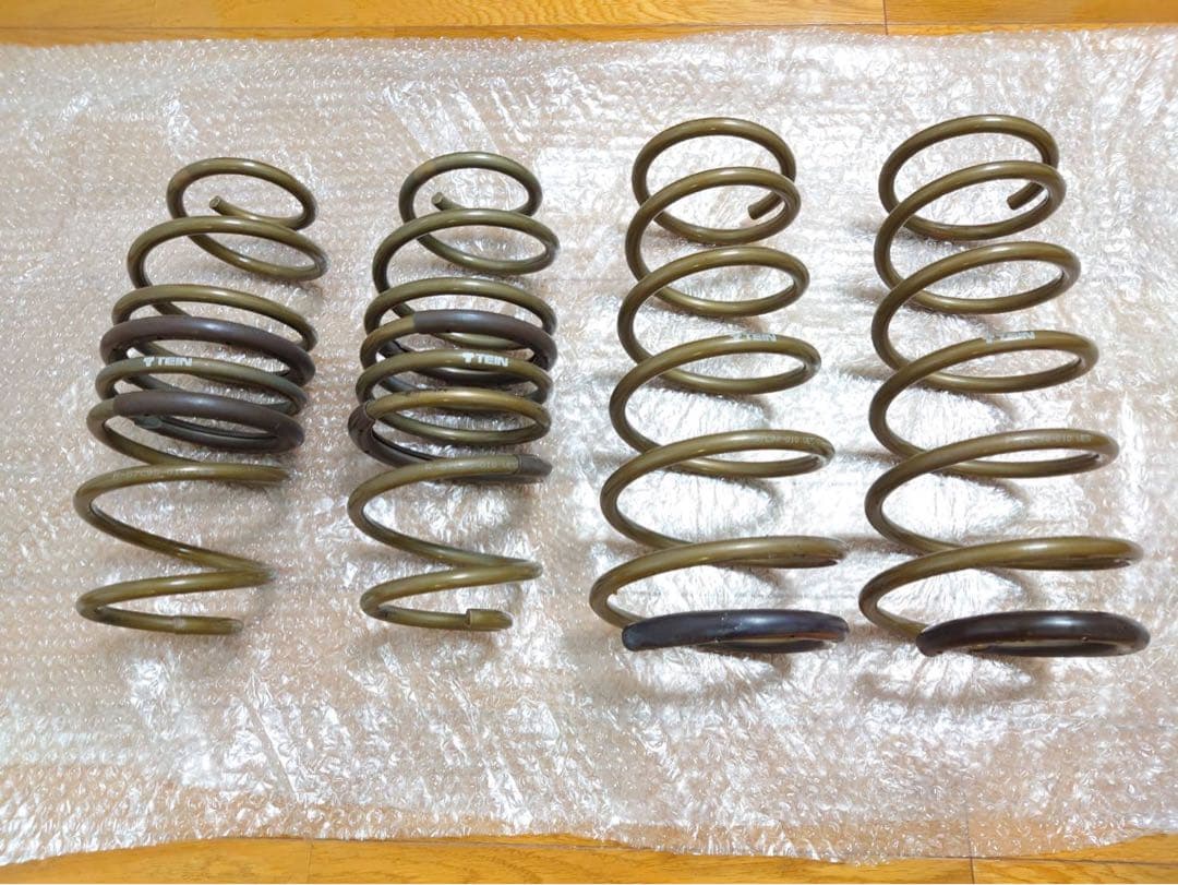 TEIN ローダウンスプリング HIGH.TECH 1台分セットトヨタ iQ用