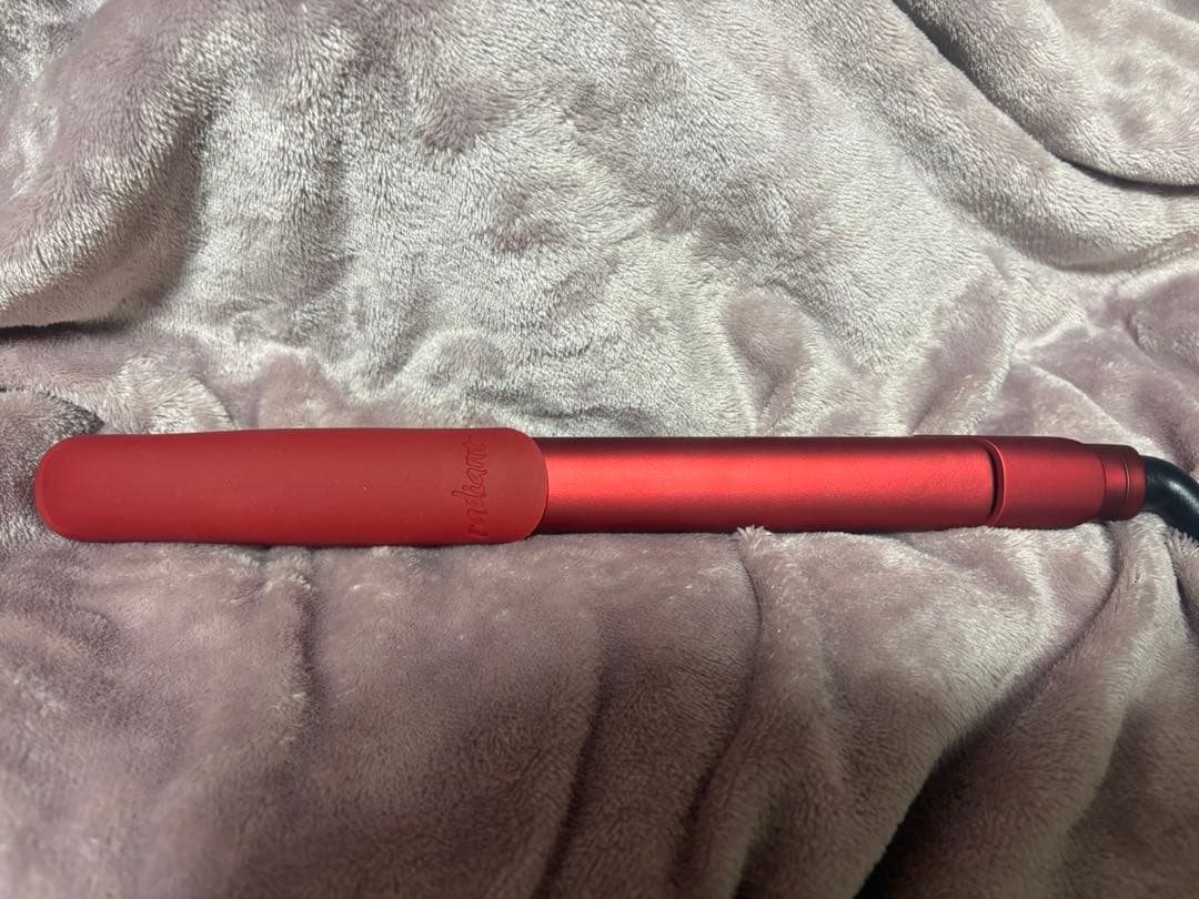 【mark】radiant LITE ストレートヘアアイロン レッド