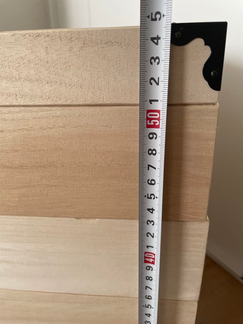 総桐製衣装ケース（4段）キャスター付き　桐ダンス/桐箪笥/着物/コレクション保管