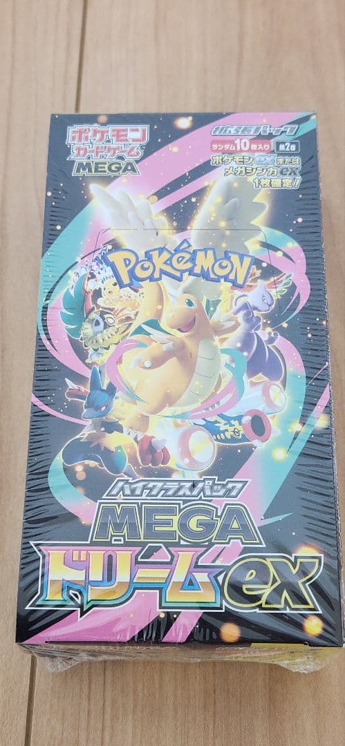 ポケモンカード MEGA ドリームEX 　ボックス　シュリンクつき