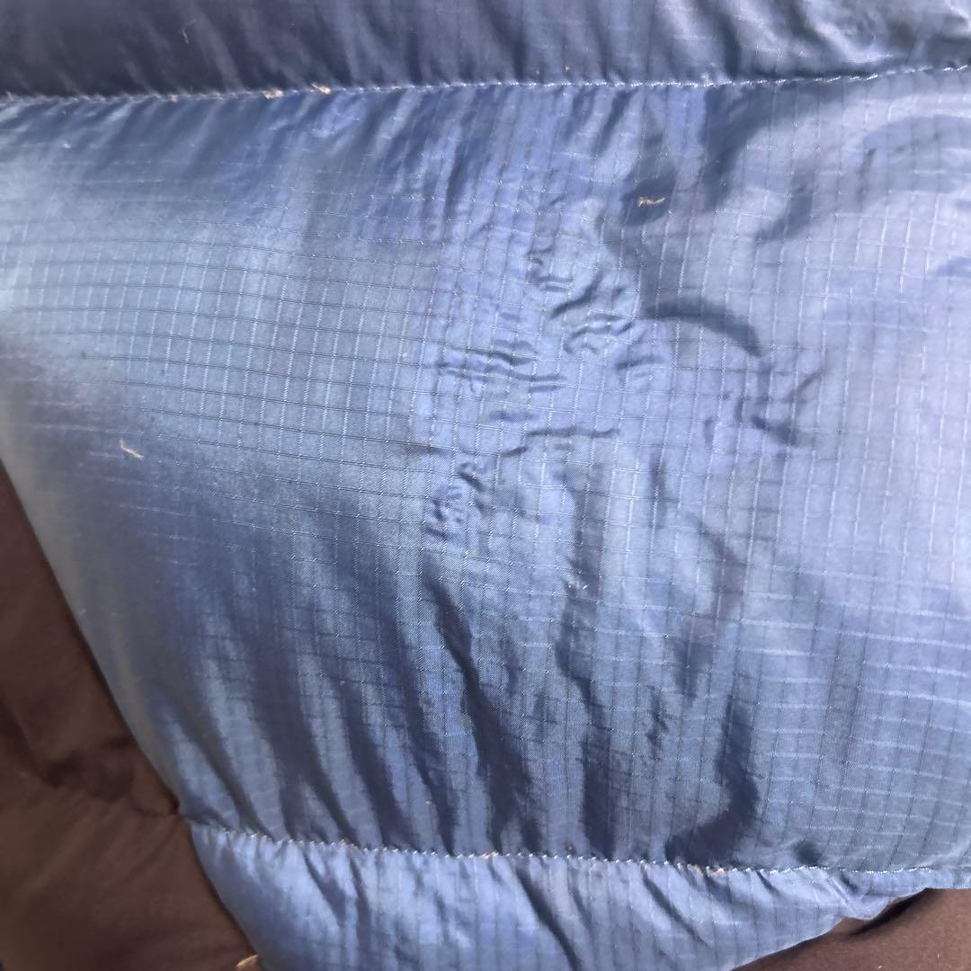 訳あり　コロンビア　ダウンパーカー　メンズ　 XL ブルー