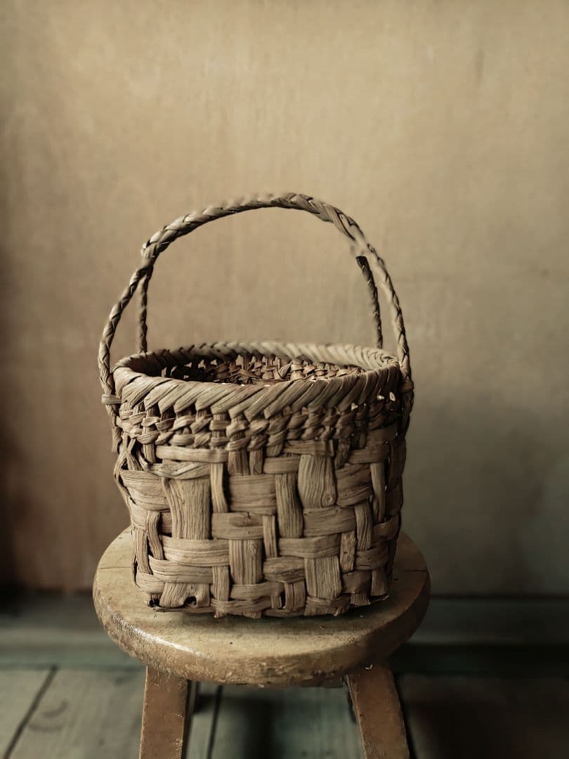 h*o様 信州安曇野の山葡萄かごバック。里山手仕事。