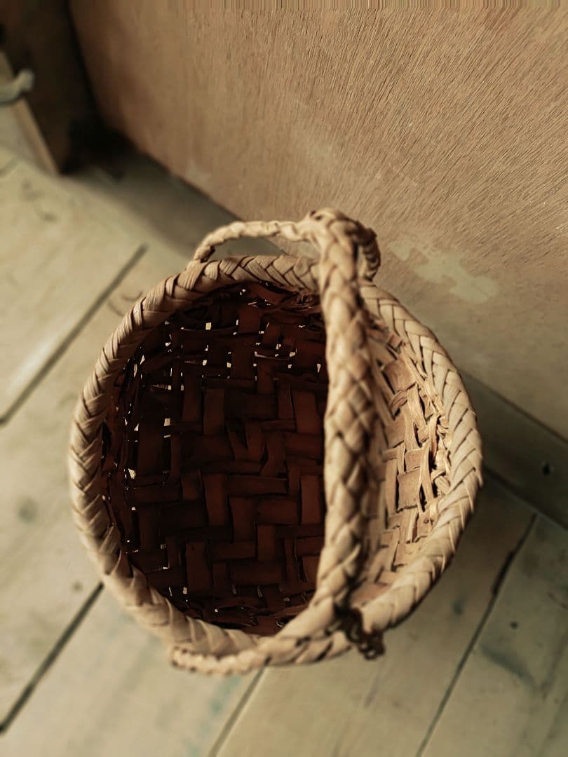 h*o様 信州安曇野の山葡萄かごバック。里山手仕事。