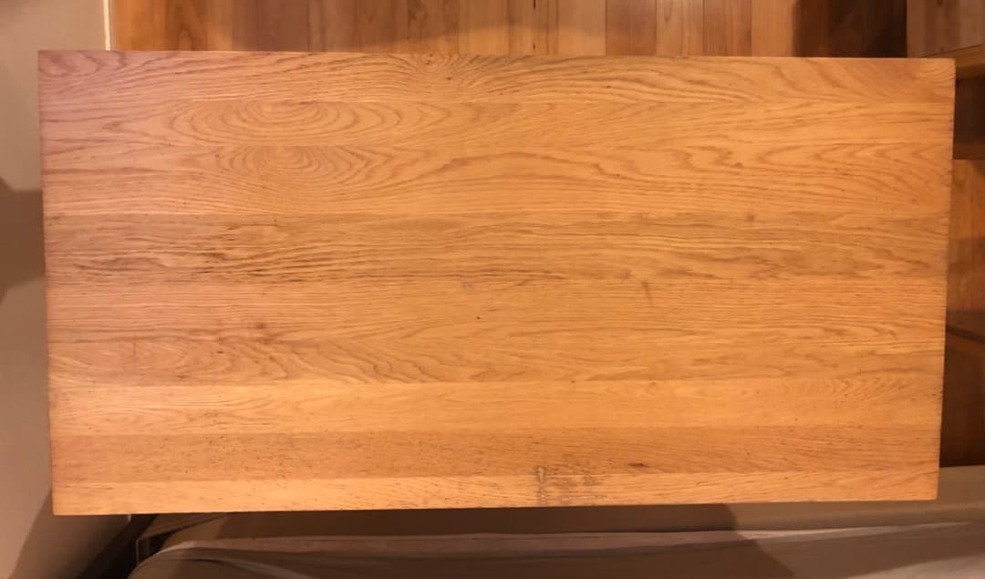 無印良品　学習机(天然木•オーク材) 廃盤品