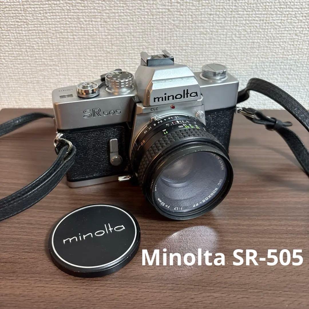 Minolta SR-505 フィルム一眼レフカメラ
