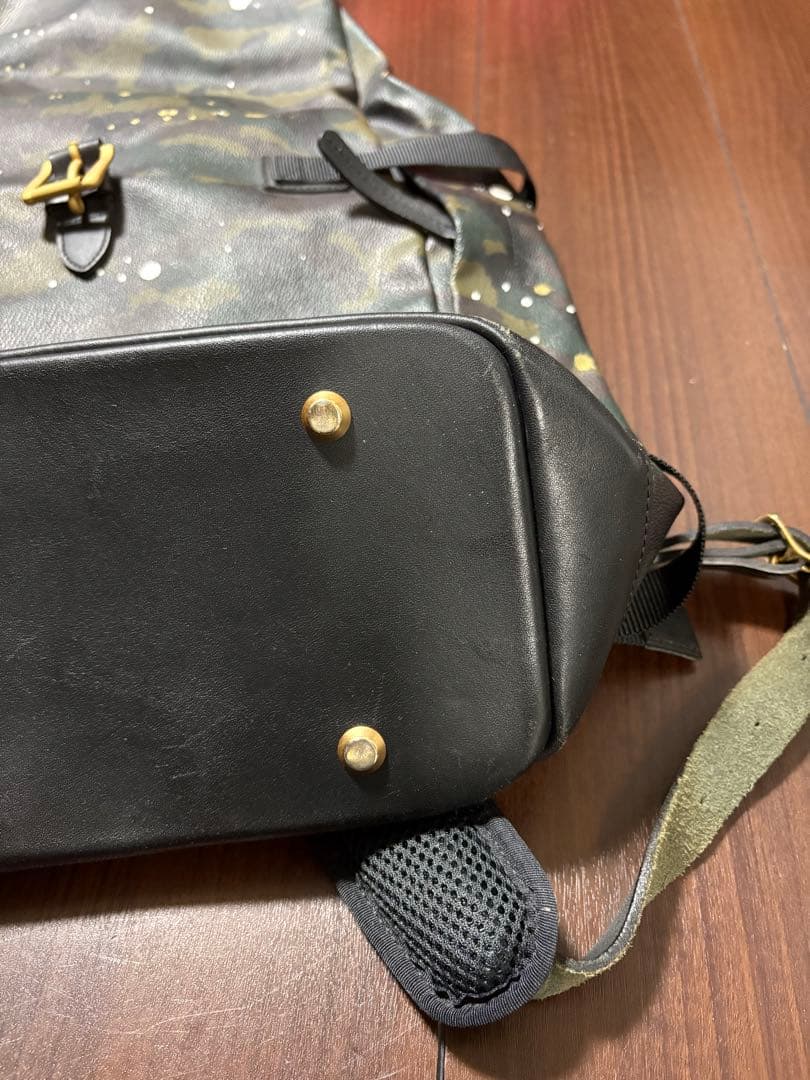 GENTIL BANDIT迷彩柄ロールトップリュック