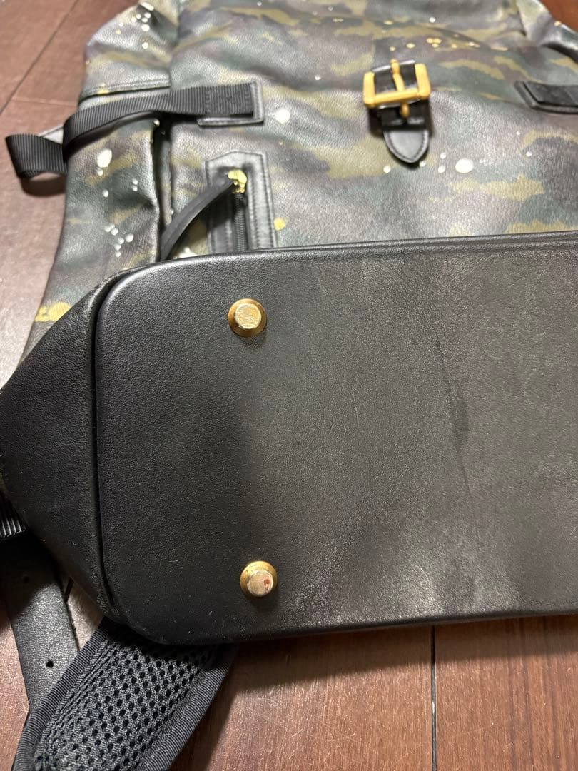 GENTIL BANDIT迷彩柄ロールトップリュック