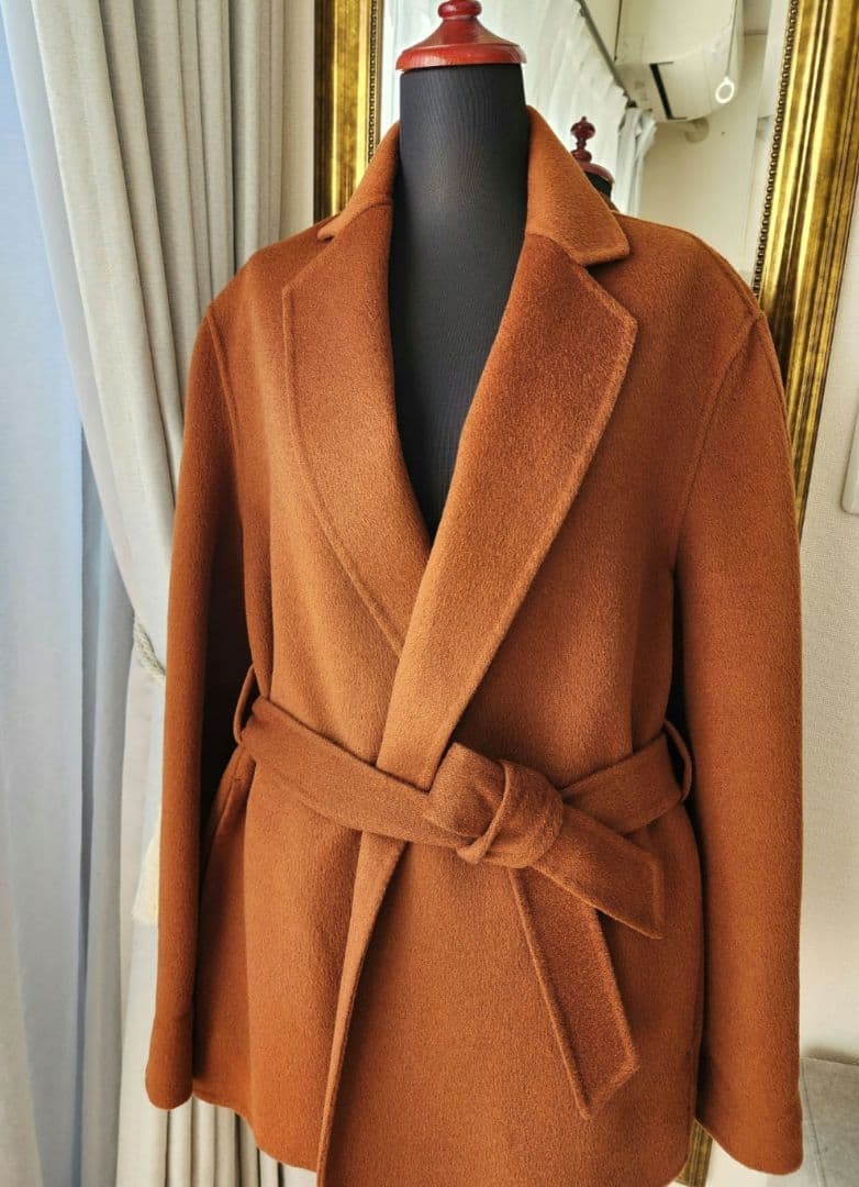 あけおめ♡Joseph ♡ウールカシミヤ　ダブルフェイスコート　羊毛　ジョセフ