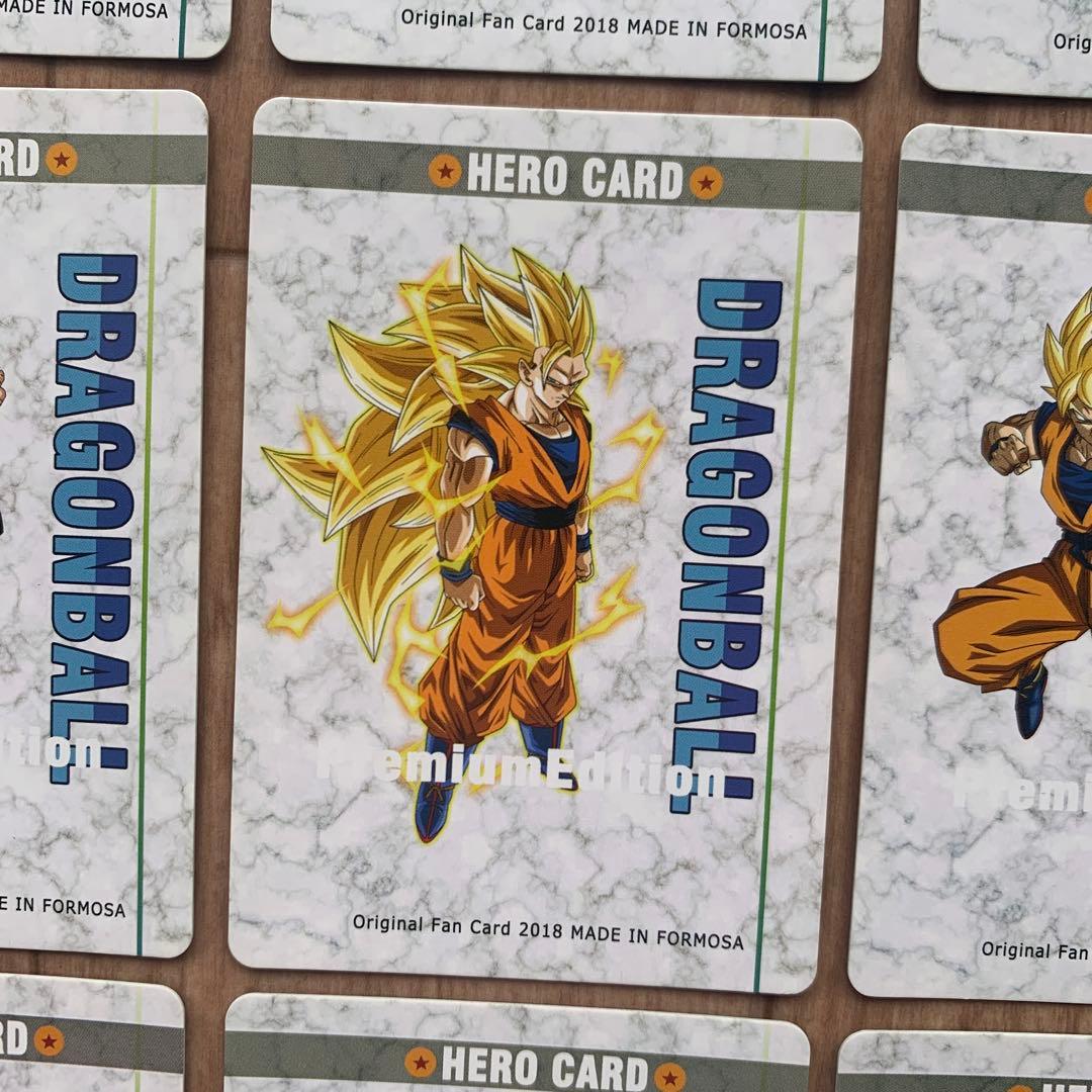 ドラゴンボール プレミアムエディション ヒーローSPカード 9枚