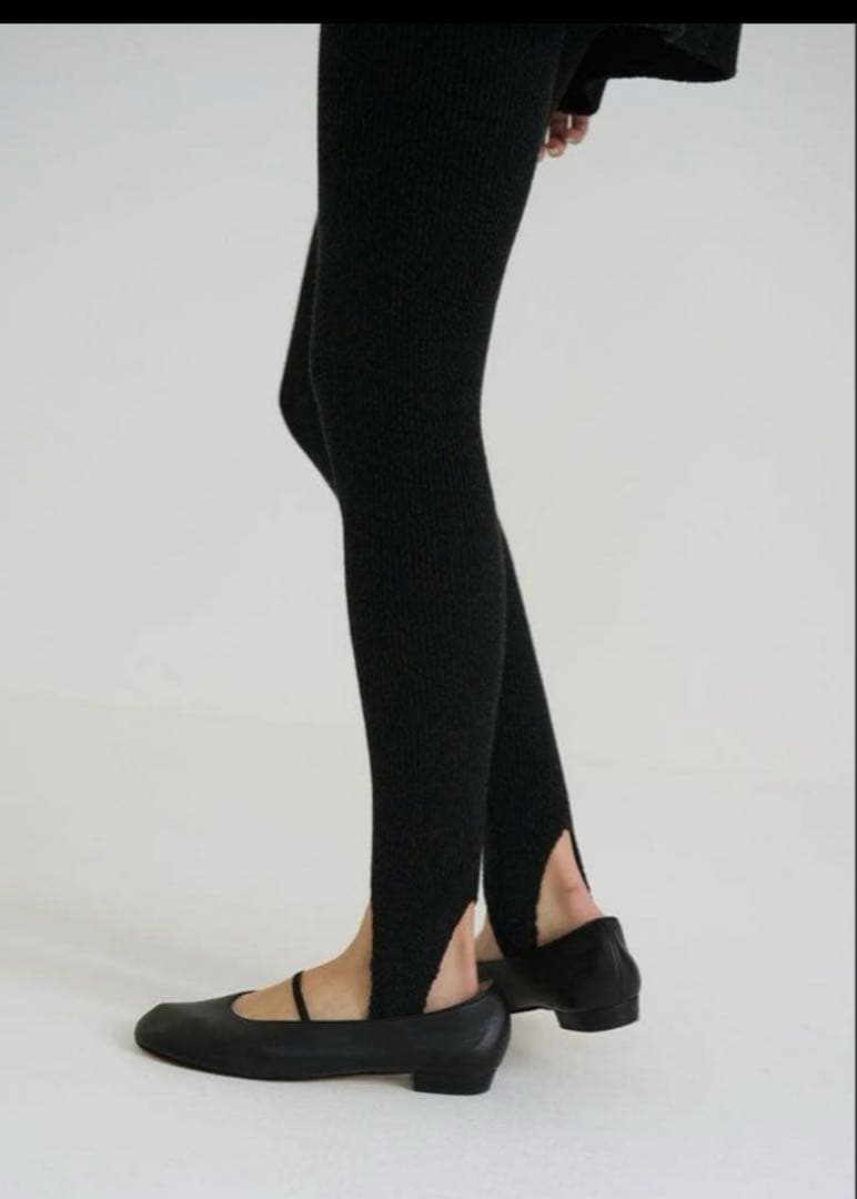 CLANE MIX COLOR KNIT TRENKER クラネ ニットトレンカ