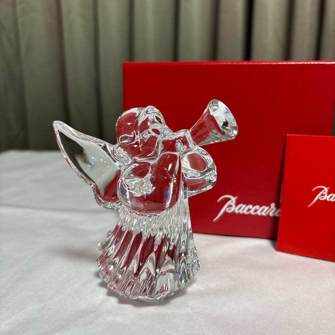 新品未使用品‼️バカラ置物ANGEL TROMBAトランペット