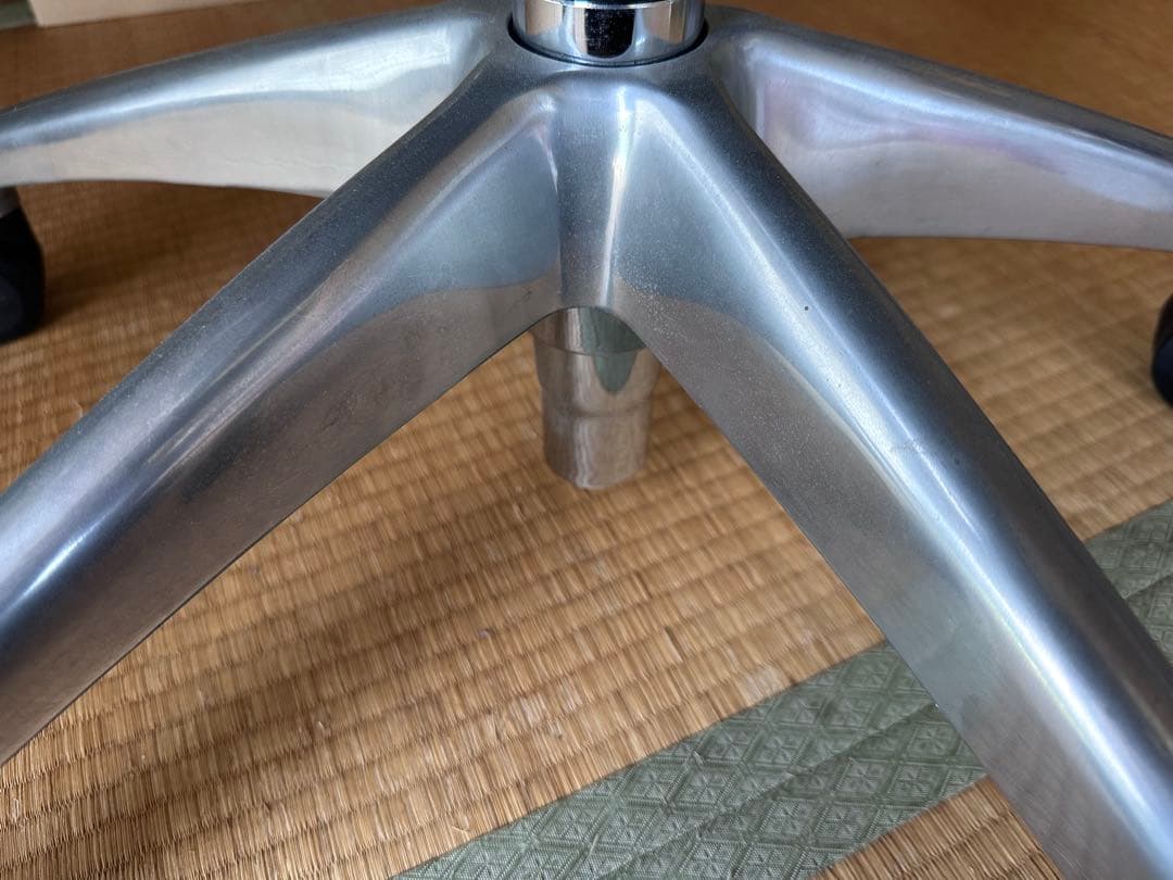 【値下げ】バルバーニ　ハイバックオフィスチェア ブラック×ブルー DD-C777