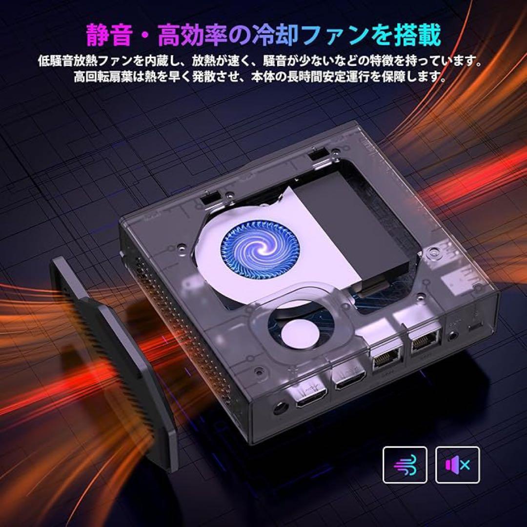 ミニpc 第12世代 n97 8GB+256G Windows11 Pro