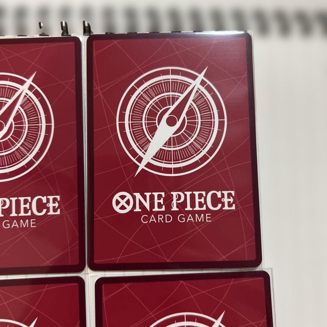 ワンピース トレーディングカードセット４枚売り！美品！