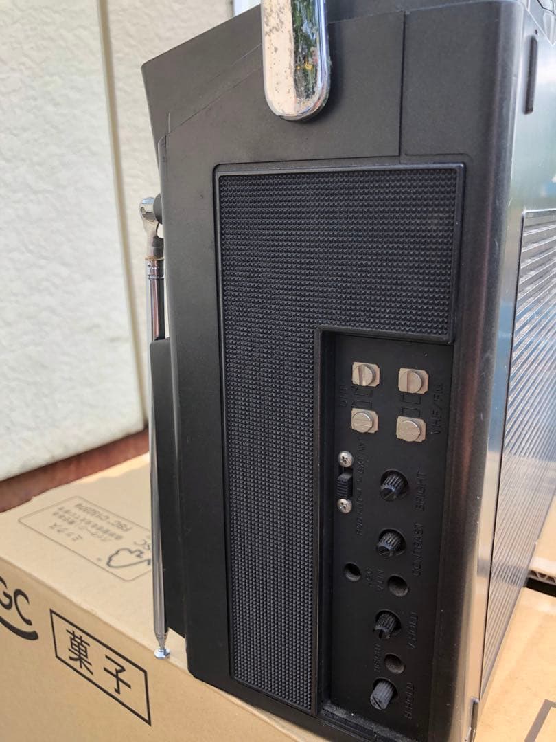 1977年 victor M-66 レトロ　テレビラジカセ