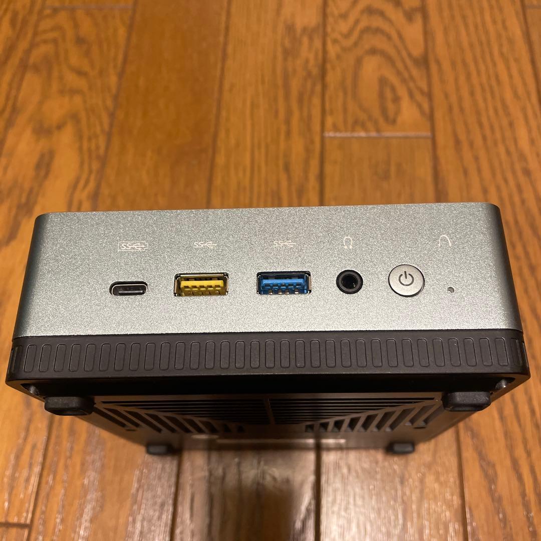 ミニPC MINISFORUM UM700 Ryzen7 3750H 16GB/256GB