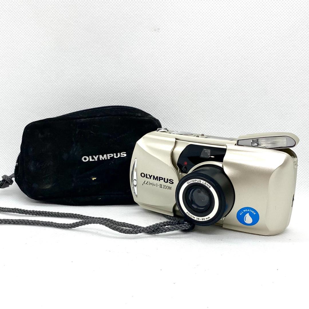 【C6679】OLYMPUS mju μ II ZOOM フイルムカメラ