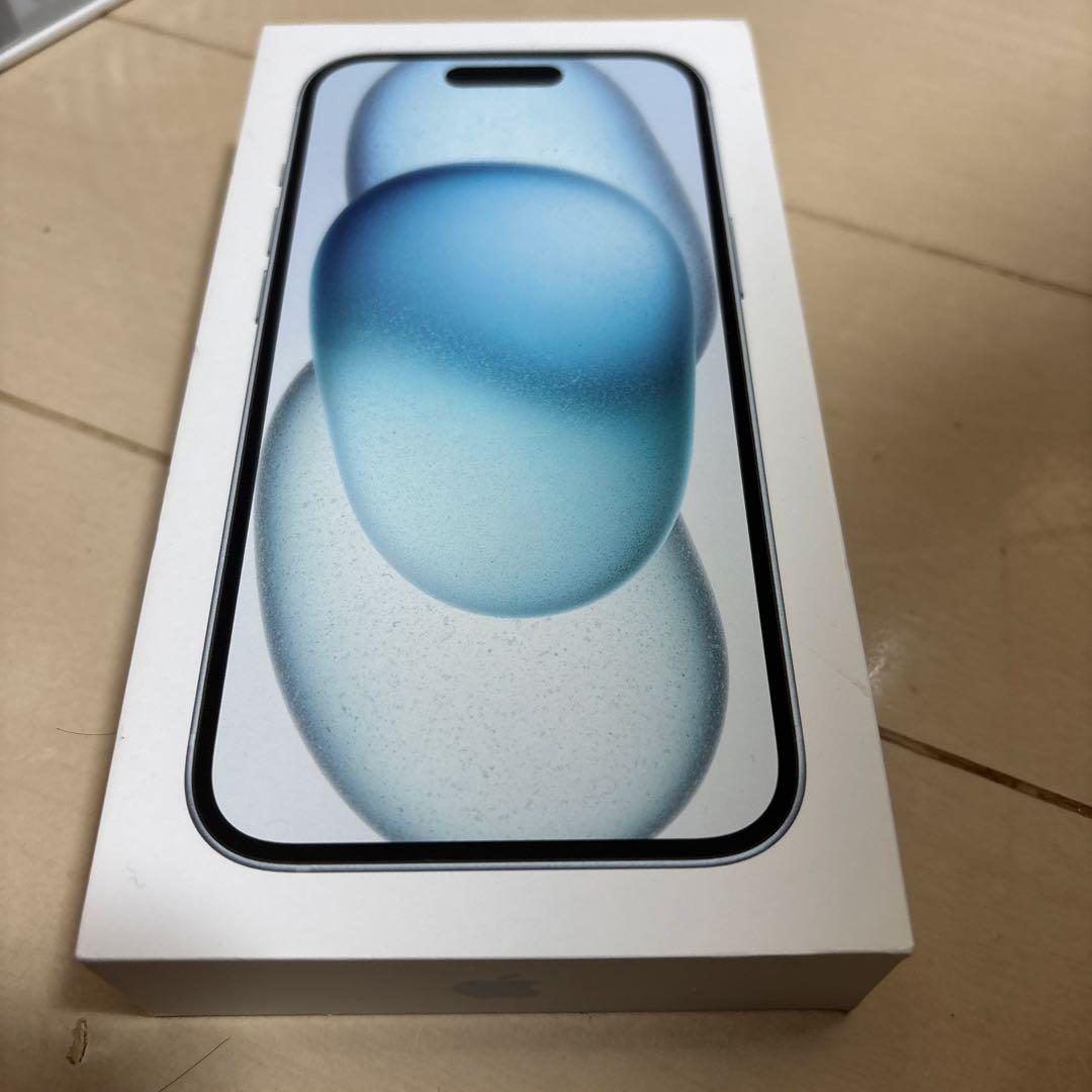 本日限定早い者勝ち　iPhone15 128G ブルー　美品