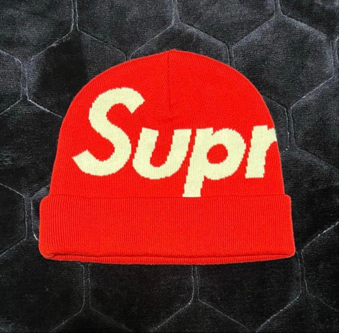 supreme / シュプリーム / Big Logo Beanie / 赤