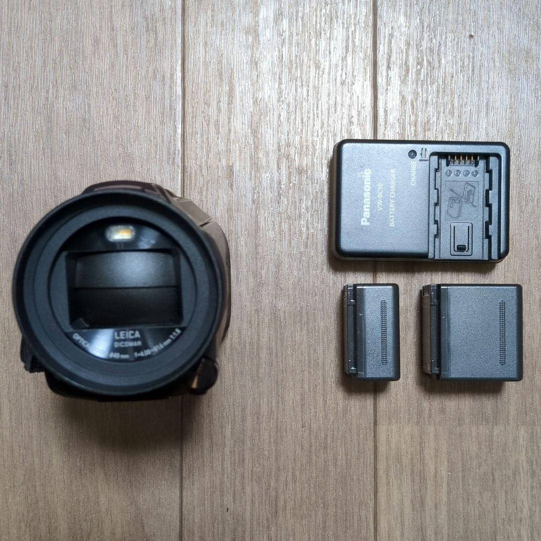 Panasonic HC-VX980M 4Kビデオカメラ 本体とバッテリー2個