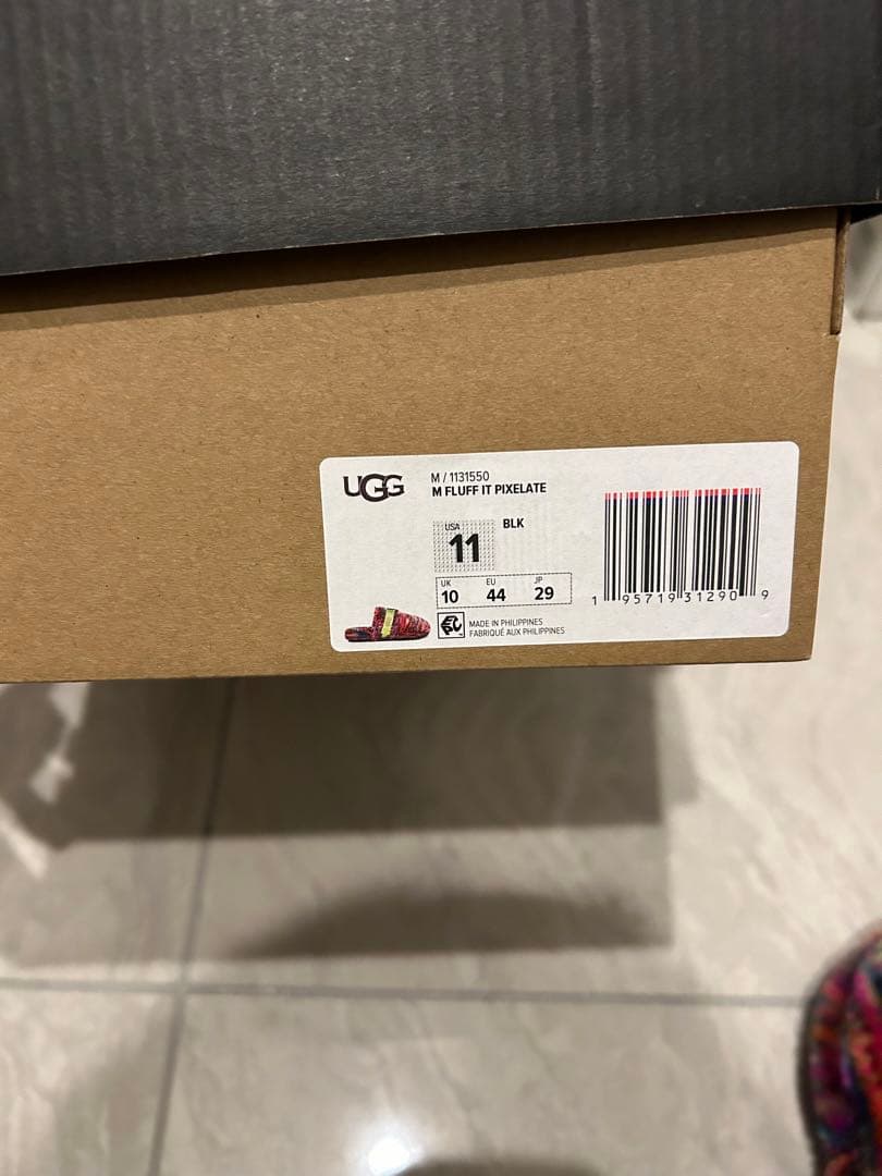 UGG メンズ　スリッパ　サンダル　29.0