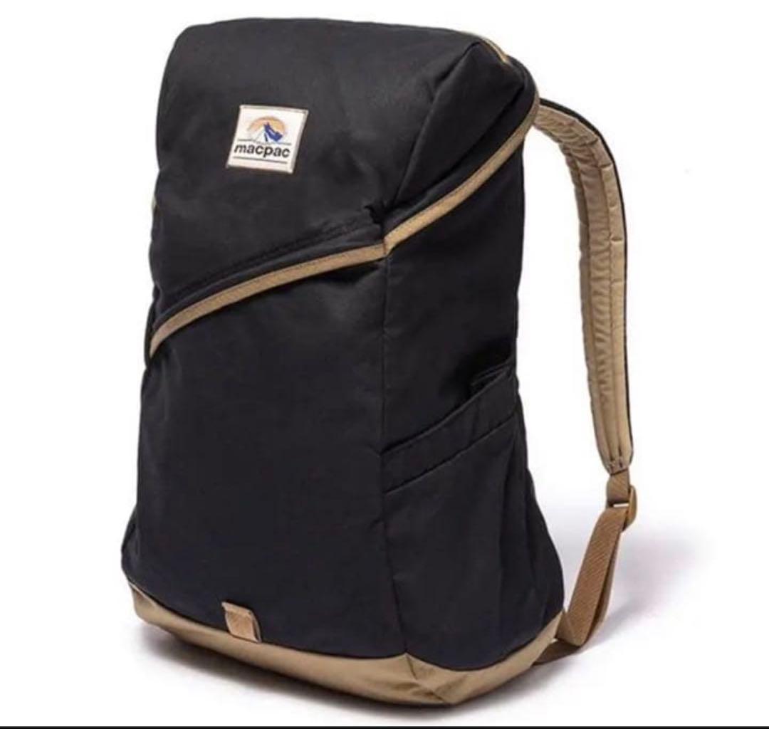 廃盤 使用回数3回 macpac リュック・バックパック 黒/ベージュ