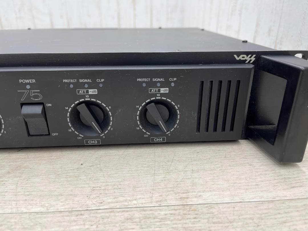 ビクター 4チャンネル パワーアンプ PS-A754 動作確認済 音響機器