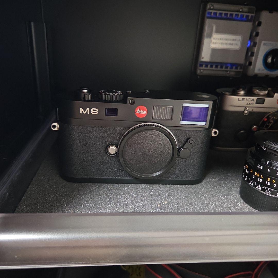 (最終値下げしました)ライカ LEICA M8 撮影枚数3963枚 革ケース付き