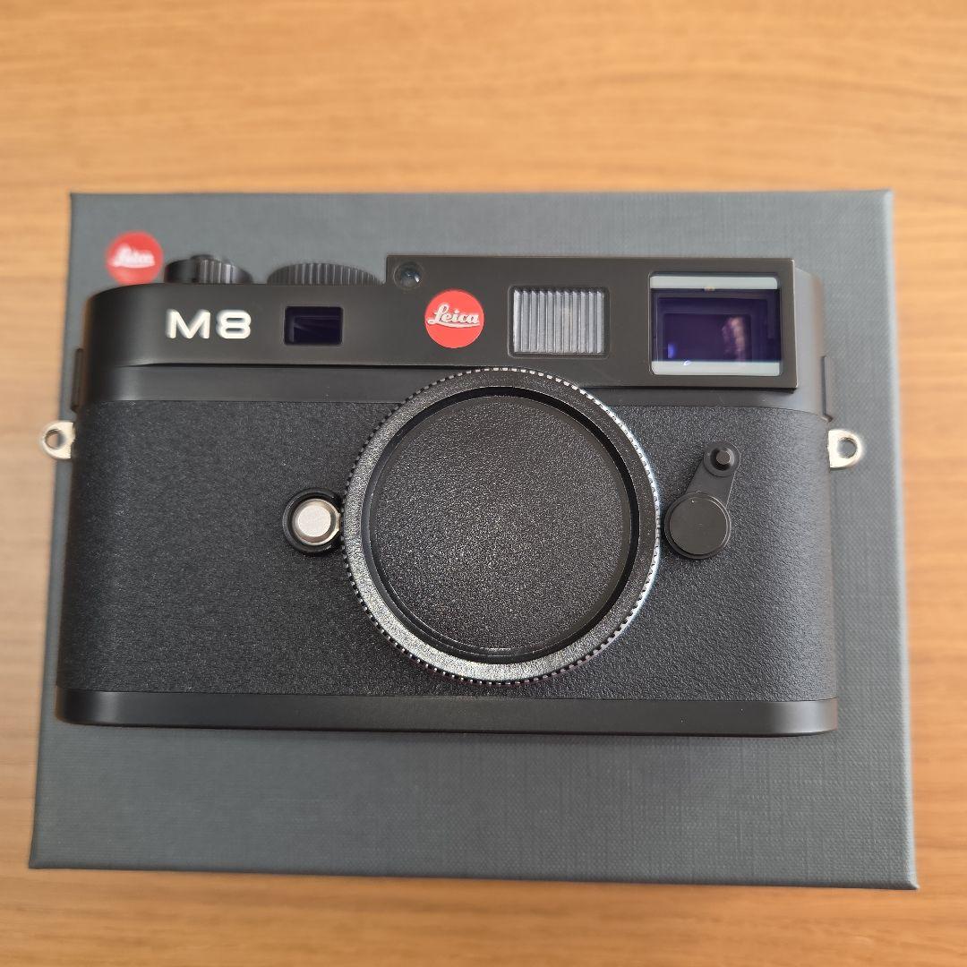 (最終値下げしました)ライカ LEICA M8 撮影枚数3963枚 革ケース付き
