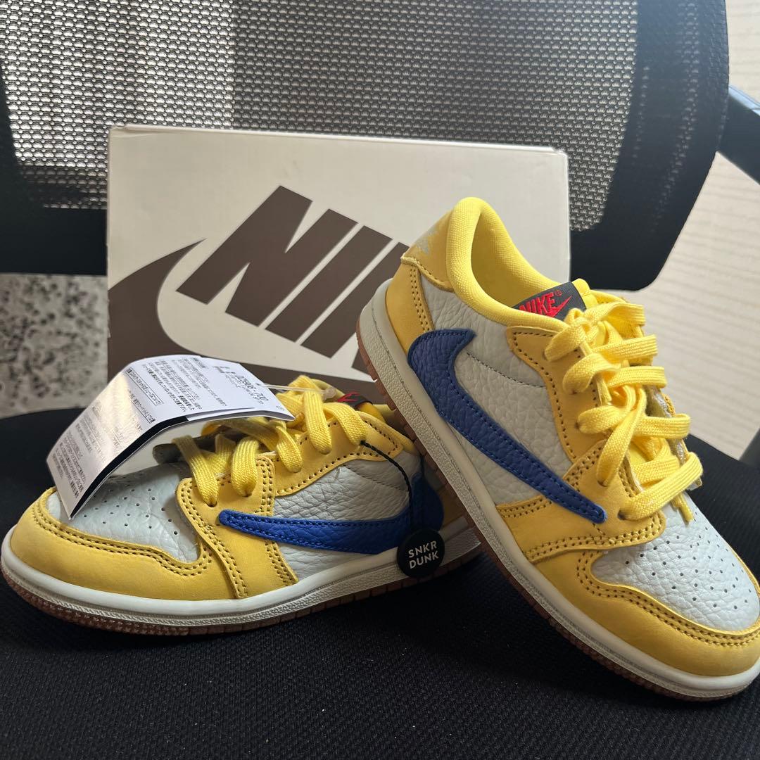 NIKE JORDAN 1 LOW OG カナリー