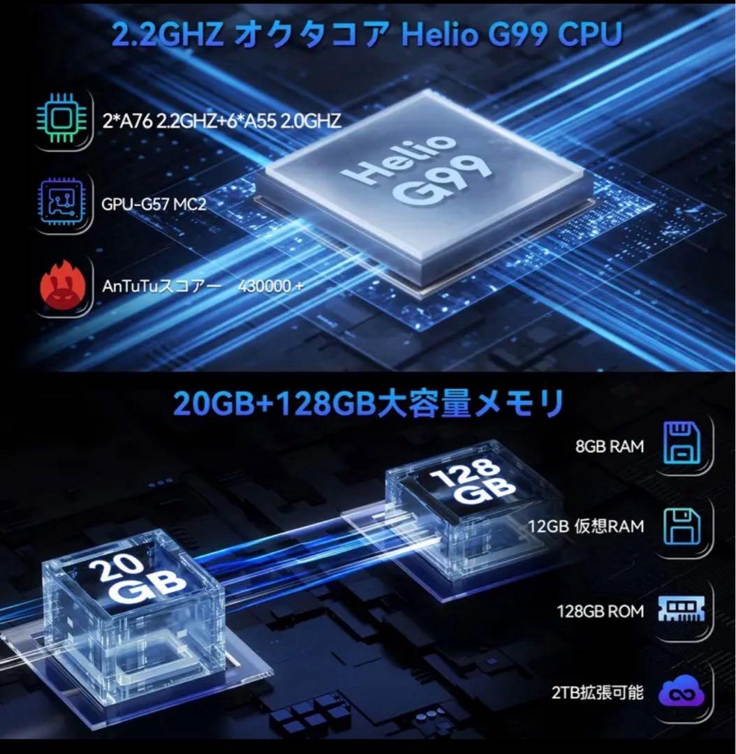 ❤️G99搭載コスパ最強❤️ALPHAWOLF PPad2