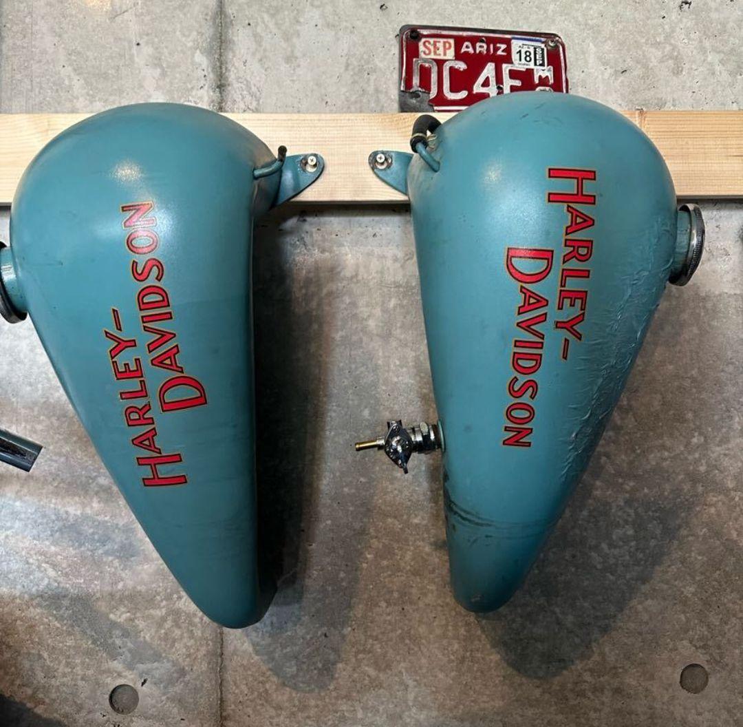 3.5ガロン　分割タンク ハーレーダビッドソン　ショベル ナックル パン
