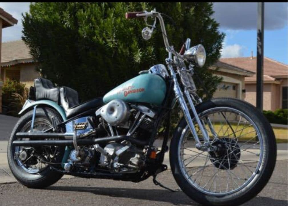 3.5ガロン　分割タンク ハーレーダビッドソン　ショベル ナックル パン