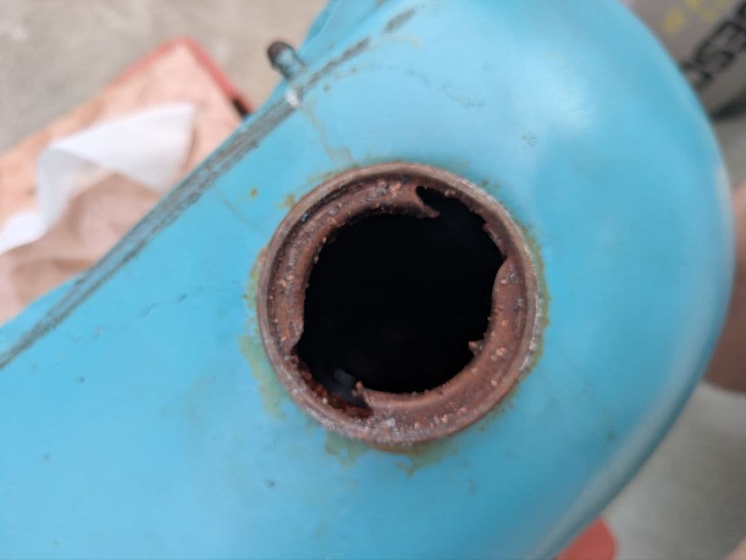 3.5ガロン　分割タンク ハーレーダビッドソン　ショベル ナックル パン