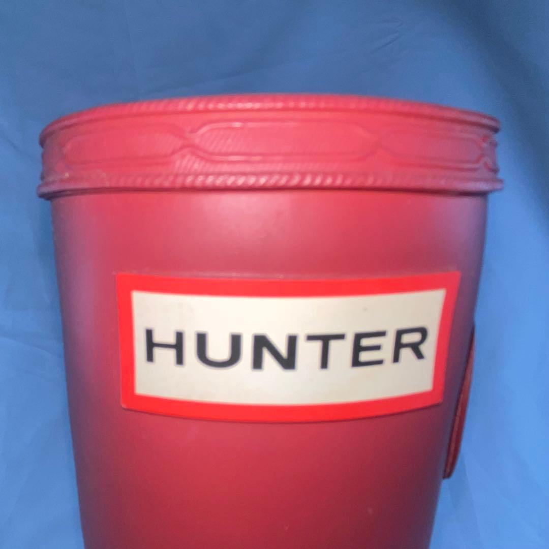 HUNTER ハンター レインブーツ レッド 24