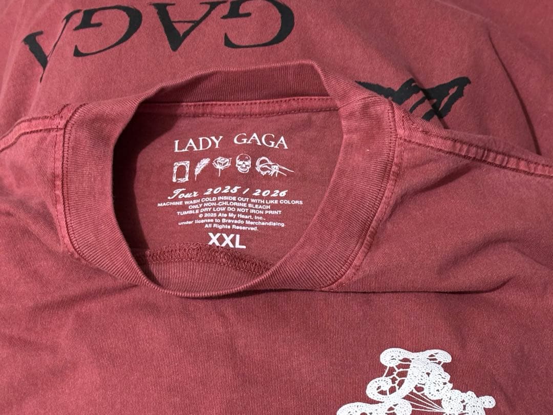 新品未使用: Lady GAGA KILLAH LACED SS TEE XXL