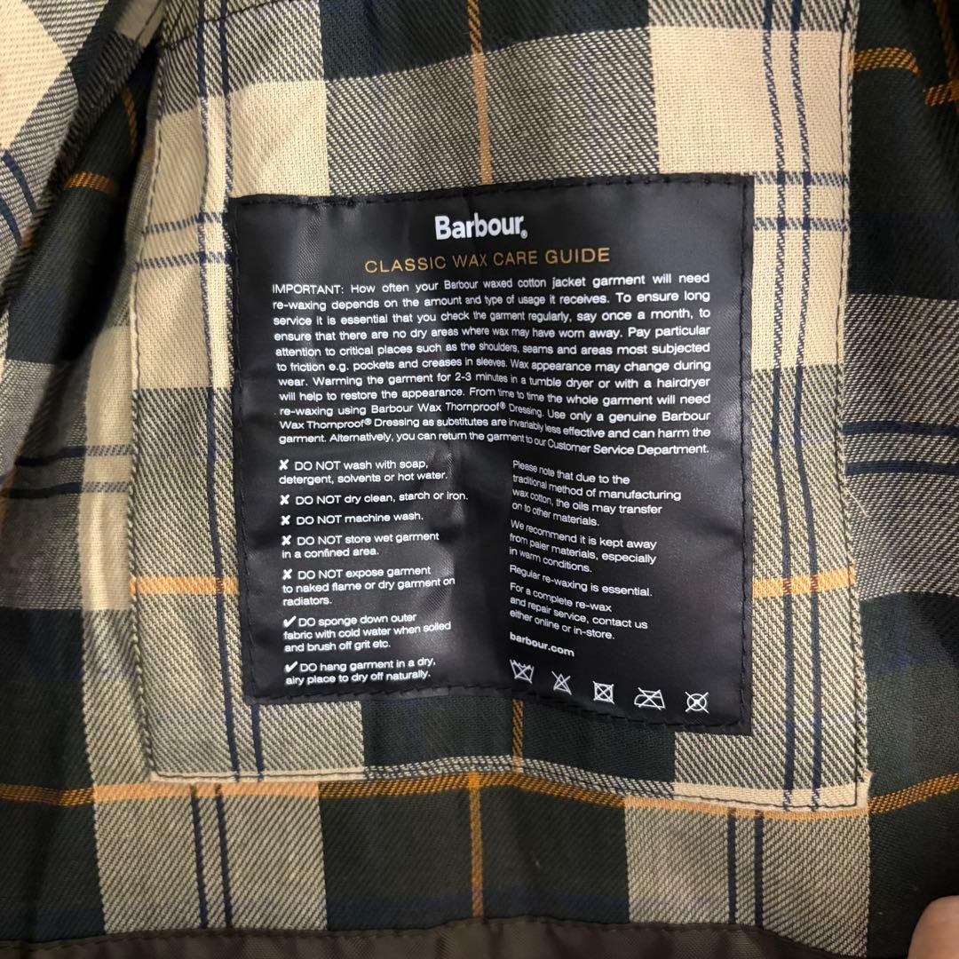 バブアー オーバーサイズ ワックス ビデイル セージ