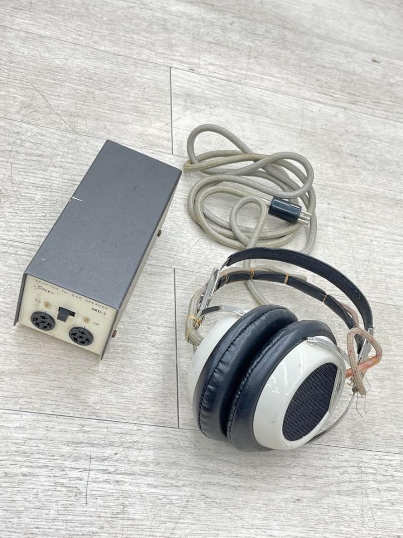 Stax イヤースピーカー SR-3 アダプター SRD-5 動作未確認