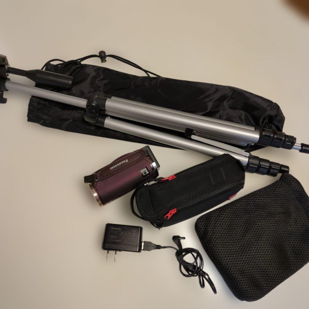 satoshi K様　Panasonic　ハンディカム＋三脚などセット