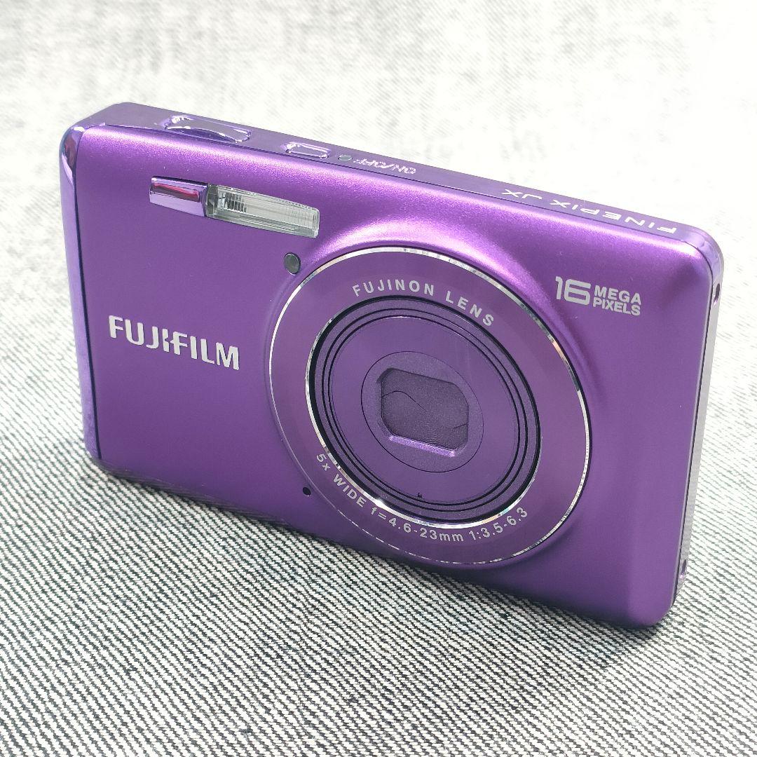 超美品 FUJIFILM FinePix JX700 パープル 富士フイルム