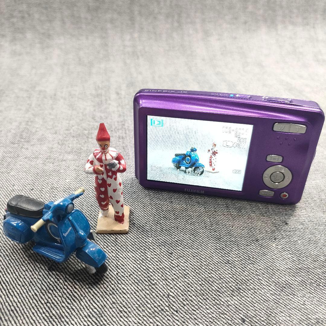 超美品 FUJIFILM FinePix JX700 パープル 富士フイルム