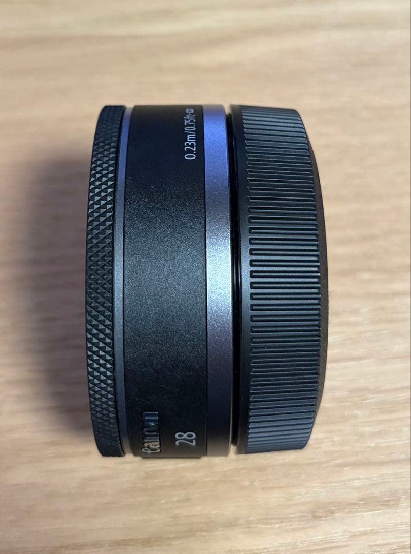 Canon RF28mm F2.8 STM 美品　純正レンズフードEW-55付！