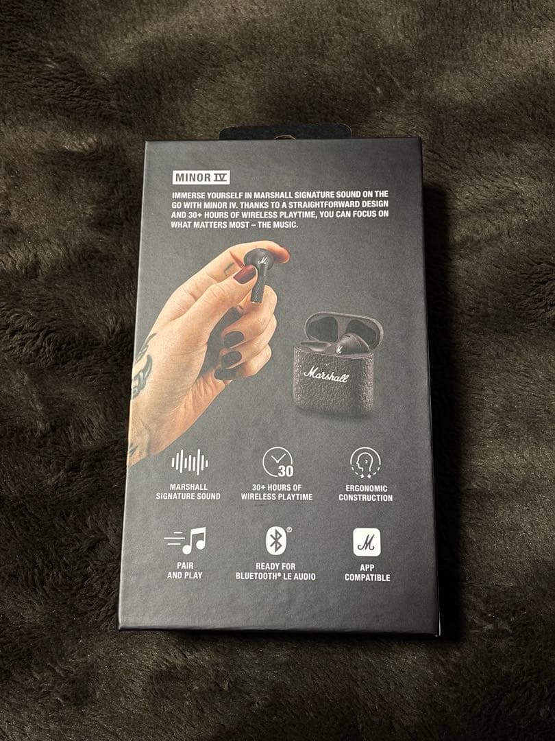 Marshall MINOR IV ほぼ未使用 極美品