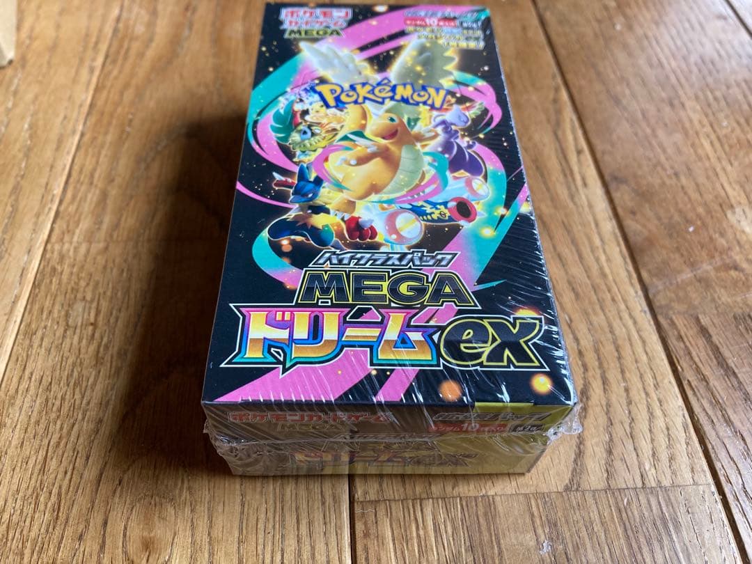 【新品未開封】シュリンク付　ポケモンカードゲーム MEGAドリームEX