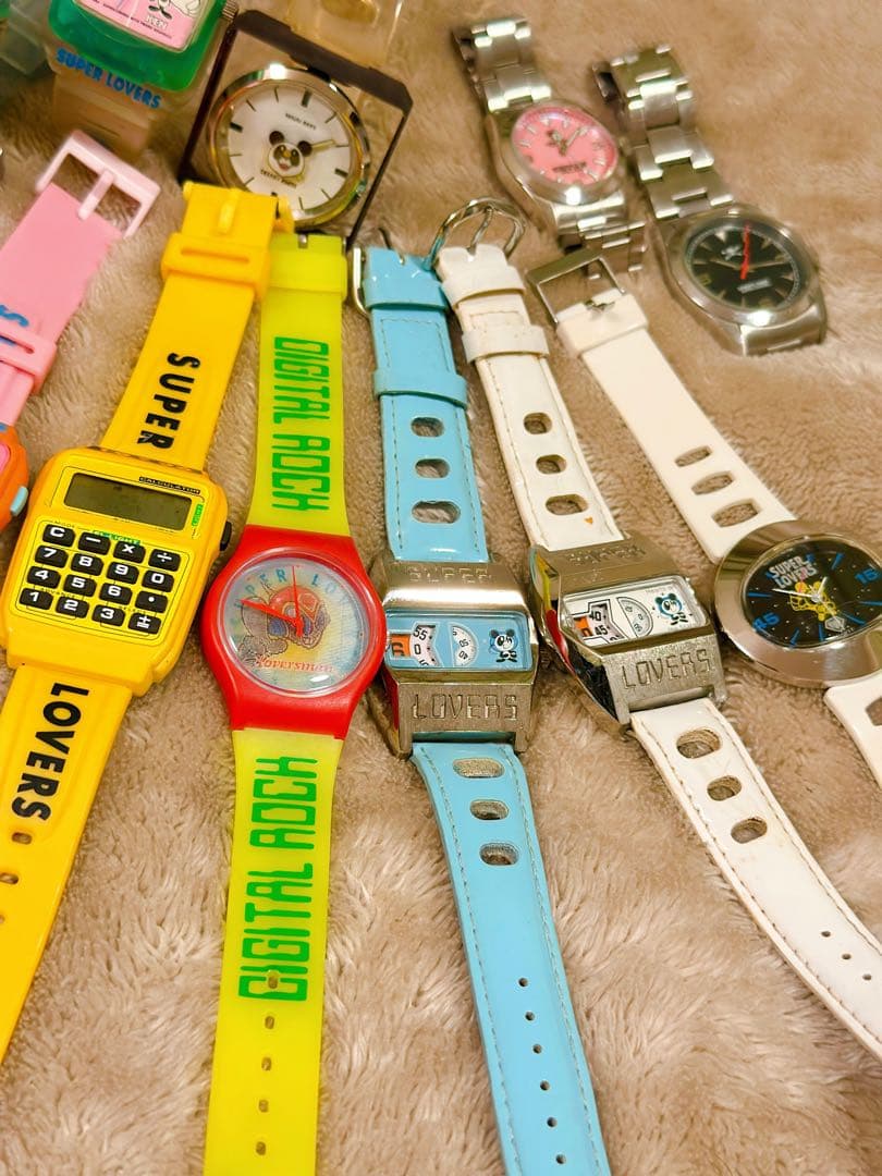 【SUPER LOVERS／LOVERS HOUSE／etc腕時計17本セット】