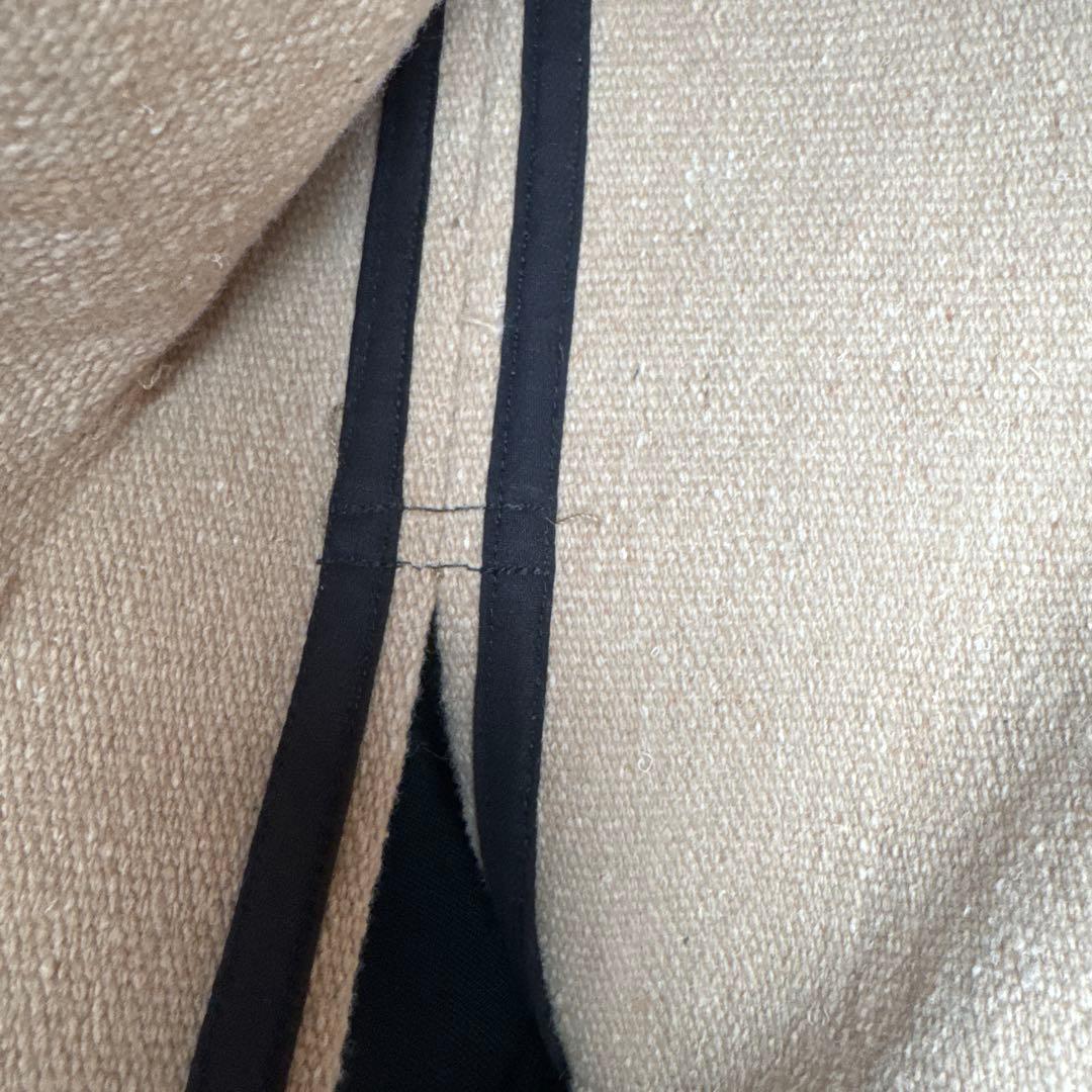 オルテガ幾何学模様 ベージュ チマヨベスト 90s