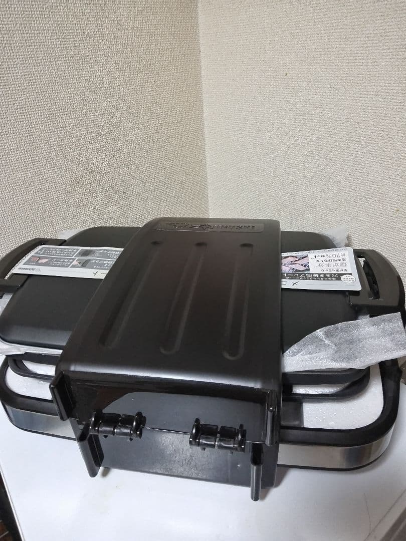 新品未使用象印やきやき ホットプレート ステンレスブラック EA-GZ30-XB