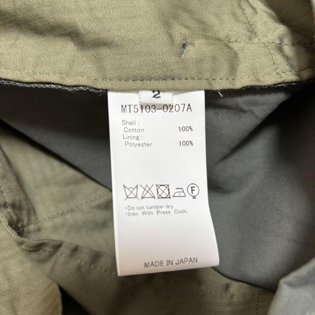 パンツ MAATEE&SONS 25SS \"MILITARY SLACKS\"